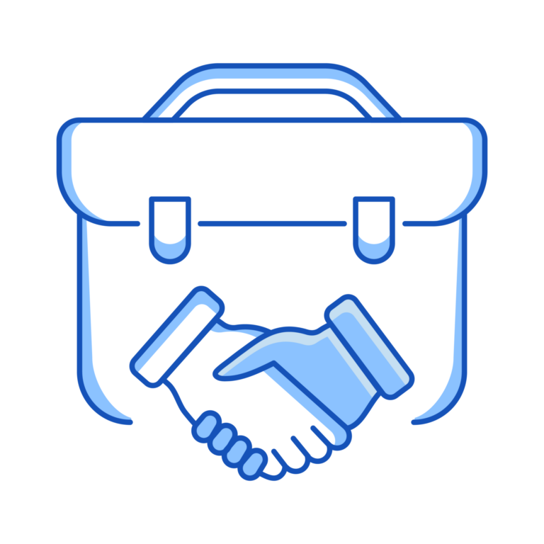 business handshake icon